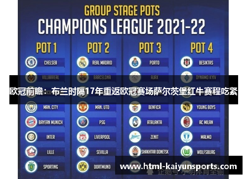 欧冠前瞻:布兰时隔17年重返欧冠赛场萨尔茨堡红牛赛程吃紧 欧冠前瞻:布兰时隔17年重返欧冠赛场萨尔茨堡红牛赛程吃紧